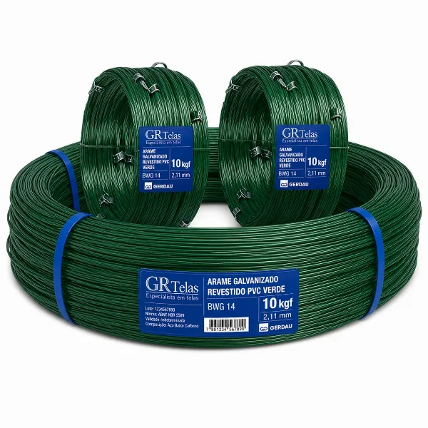 ARAME LISO 12 PVC
